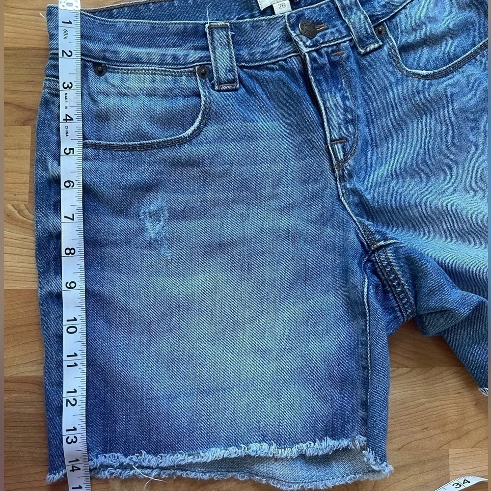 J.crew Denim Shorts Distressed